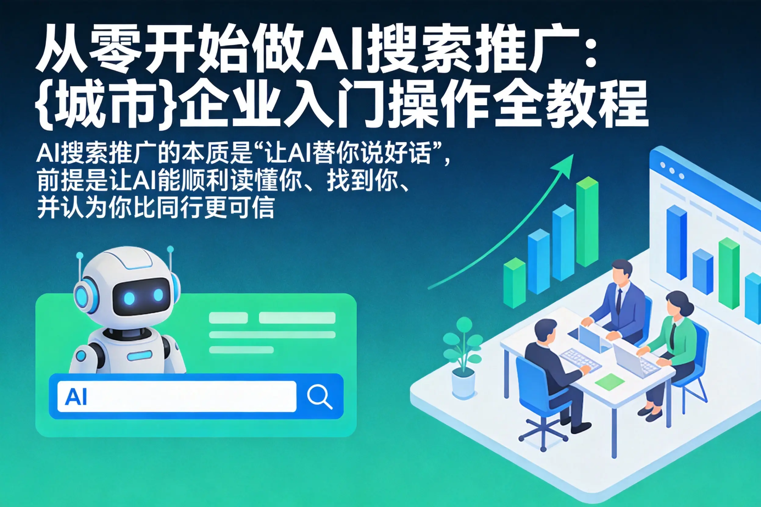 从零开始做AI搜索推广：汕头企业入门操作全教程