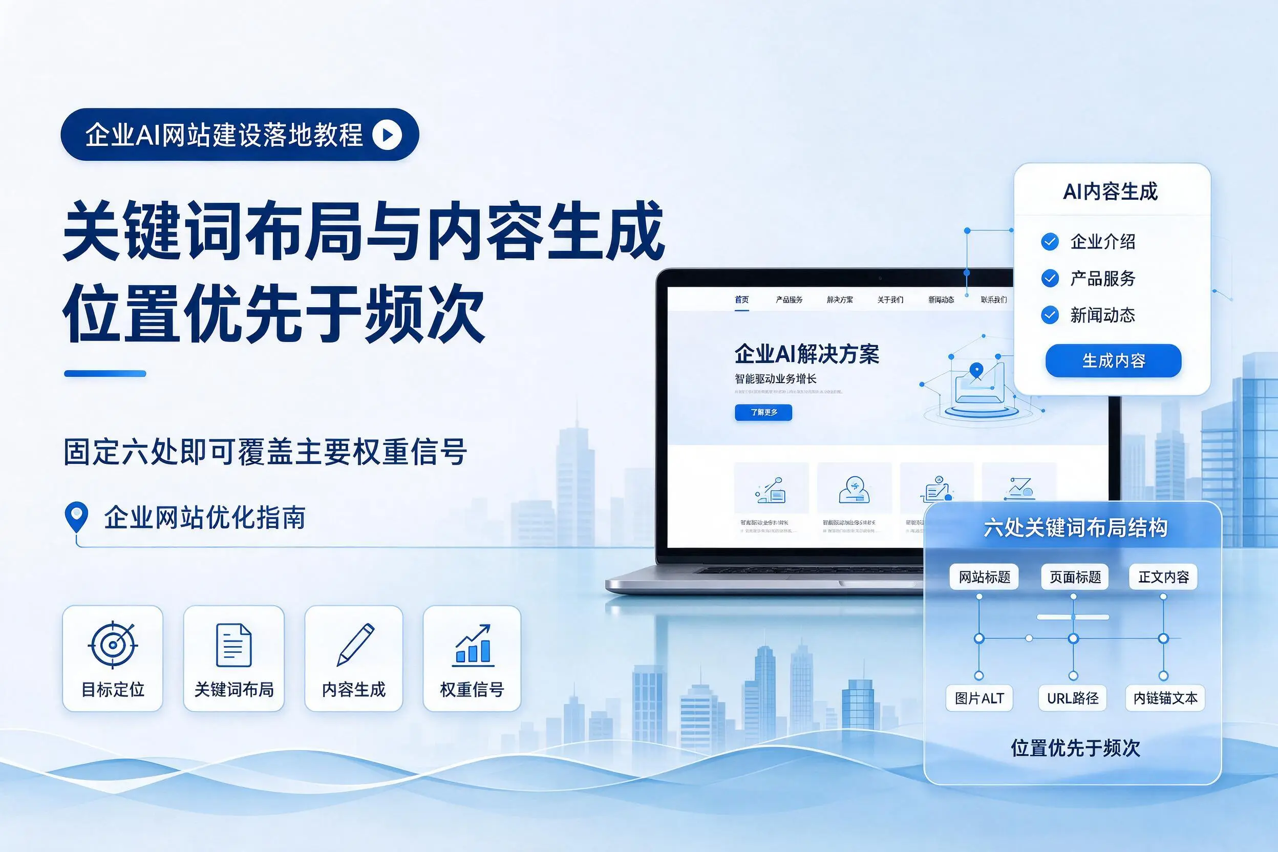 汕头企业AI网站建设落地教程:关键词布局与内容生成